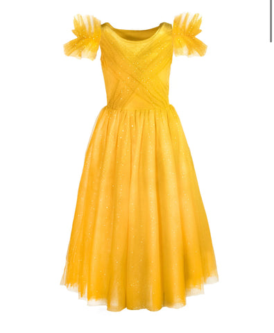 Princess Beauty yellow costume dress